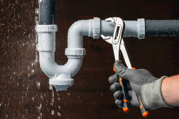 Professional Emergency Plumber technician working in Osteen, FL
